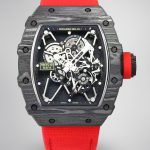 Best Swiss Super Clone Richard Mille RM 35-01 Rafael Nadal Watch – Carbon Fiber Case image 1