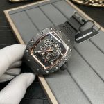 Richard Mille RM 055 Bubba Watson Super Clone Black NTPT Carbon Skeleton Tourbillon Super Clone image 5