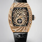 Richard Mille RM 51-02 Diamond Swirl Tourbillon Rose Gold Ladies Super Clone Watch image 1