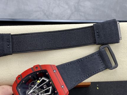 Swiss Super Clone Richard Mille RM27-03 41mm Red Matador Skeleton Dial Carbon Fiber Case image 2