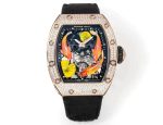 Super Clone Richard Mille RM S10 Koi Tourbillon Watch - Rose Gold & Diamond image 10