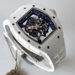 UMI Richard Mille RM 055 Bubba Watson White Ceramic RMUL2 Movement Super Clone Watch image 4