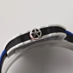 UMI Richard Mille RM 67-02 Alexis Pinturault White Quartz TPT Carbon Blue Strap Automatic Super Clone Watch image 7