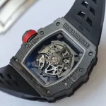 UMI Super Clone Richard Mille RM 35-02 “Free Sprung” Rafael Nadal NTPT Carbon Automatic Watch image 11