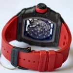 UMI Richard Mille RM 35-02 Rafael Nadal Carbon TPT Super Clone Watch - Red Strap image 10