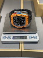Super Clone Richard Mille RM 35-03 Orange NTPT Carbon Fiber Super Clone Watch - New Arrivals image 10