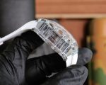 Super Clone Richard Mille RM 07-02 Super Clone Diamond Pavé Dial Sapphire Crystal Case Women's Watch image 7
