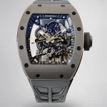 UMI Richard Mille RM 055 Bubba Watson All Grey Super Clone Skeleton Dial Ceramic Case RMUL2 Movement image 1