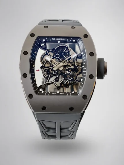 UMI Richard Mille RM 055 Bubba Watson All Grey Super Clone Skeleton Dial Ceramic Case RMUL2 Movement image 1