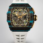 Richard Mille RM 11-03 Ultimate Edition Turquoise Quartz TPT Carbon Super Clone Flyback Chrono Super Clone 50x40mm image 1