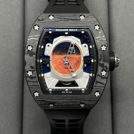 Super Clone Richard Mille RM 52-05 Tourbillon Pharrell Williams Men's Watch – Carbon Case image 2