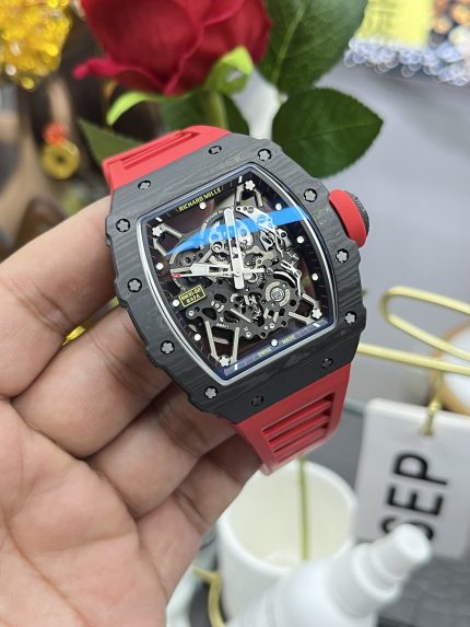 Richard Mille RM35-02 Carbon Fiber Swiss Super Clone Automatic Mechanical Watch image 2