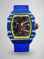 UMI RM67-02 Carbon Fiber 7.8mm Ultra-Thin 1:1 Super Clone Mechanical Watch Integrated Movement image 9