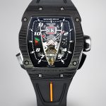 Super Clone Richard Mille RM 40-01 McLaren Speedtail Carbon Case Rubber Strap Tourbillon Movement Watch image 1