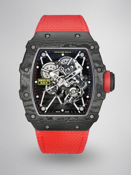 Richard Mille RM 35-01 Rafael Nadal Super Clone NTPT Carbon Skeleton Dial 42mm Super Clone image 1