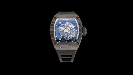 Swiss Super Clone Richard Mille RM55 – Super Clone with Carbon Fiber Case & Rubber Strap image 2