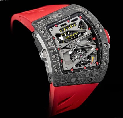 RM 70-01 Alain Prost Tourbillon Super Clone - Carbon TPT Super Clone Richard Mille Watch image 2