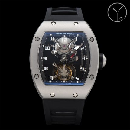 Super Clone Richard Mille RM001 Super Clone Tourbillon – Best Titanium Skeleton Watch image 2