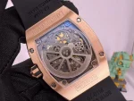 Best Super Clone Richard Mille RM 67-01 Ultra Thin Automatic 7.75mm Titanium Skeleton Watch image 18