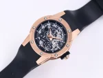 Best Super Clone Richard Mille RM 63-01 Dizzy Round Skeleton Dial Automatic Watch Big-Date Rose Gold Case image 5