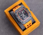 Richard Mille RM 50-03 McLaren Super Clone Tourbillon Chronograph – Super Clone Carbon Fiber Luxury Watch image 6
