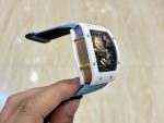 Super Clone Richard Mille RM 88 Smiley Automatic Winding Tourbillon with Blue Strap image 5