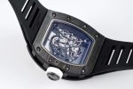 Swiss RM 055 Bubba Watson White Legend Tourbillon Skeleton 49mm NTPT Carbon Watch image 8