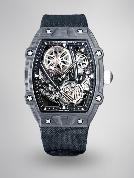 Richard Mille RM 27-05 Rafael Nadal Flying Tourbillon Super Clone Swiss Movement Carbon Fiber Case Watch image 1