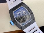 Super Clone Richard Mille RM055 Limited Edition Abu Dhabi Yas Marina Circuit Swiss Movement Carbon Fiber Skeleton Watch image 8