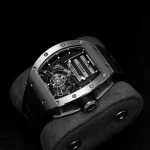 Richard Mille RM 069 Super Clone Funny Dial Skeleton Tourbillon Black Rubber Strap Luxury Men's Watch image 6