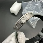 Richard Mille RM055 Bubba Watson Super Clone Titanium Skeleton Dial Gray Nylon Strap image 6