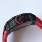 UMI Richard Mille RM 35-02 Rafael Nadal Carbon TPT Super Clone Watch - Red Strap image 7