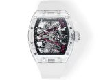 Super Clone RM 38-02 Crystal Pink Skeleton Tourbillon Swiss Movement Quality image 2