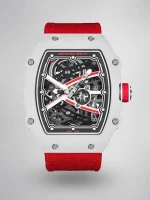 UMI RM67-02 Carbon Fiber 7.8mm Ultra-Thin 1:1 Super Clone Mechanical Watch Integrated Movement image 8