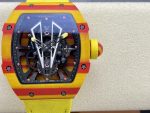 Super Clone Richard Mille RM27-03 Rafael Nadal Tourbillon Swiss Movement Carbon Fiber Watch image 2