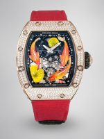 Super Clone RICHARD MILLE RM S10 Koi Tourbillon Watch with Rose Gold Case image 1