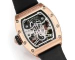 Super Clone Richard Mille RM S10 Koi Tourbillon Watch - Rose Gold & Diamond image 6