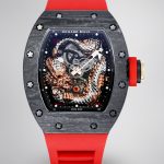Swiss Super Clone Richard Mille RM 57-03 Dragon Skeleton Dial, Carbon Fiber Case, Red Rubber Strap Luxury Watch image 1