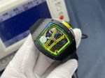 Super Clone Richard Mille RM 61-01 Yohan Blake Super Clone RMUL2 Skeleton Manual Wind Watch Black Rubber Strap image 3