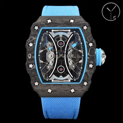 Richard Mille RM53-01 Tourbillon Super Clone Men's Watch Carbon Fiber Case image 2