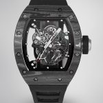 Super Clone Swiss RM055 Carbon Fiber Super Clone Watch – Skeleton Design image 1