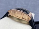 Super Clone Richard Mille RM035 Americas Rose Gold Super Clone Luxury Skeleton Sports Watch image 7