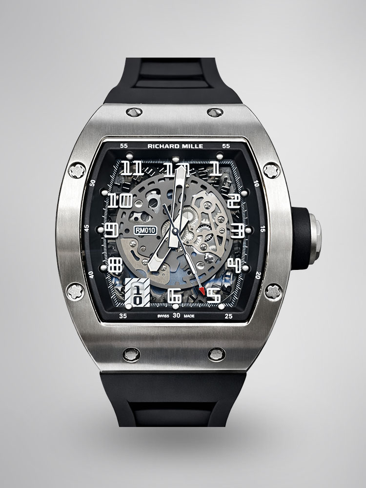 Richard Mille RM 010 Openworked Dial 48mm Super Clone Swiss Automatic Skeleton Super Clone Watch image 1 Richard Mille RM 010 Openworked Dial 48mm Super Clone Swiss Automatic Skeleton Super Clone Watch image 1