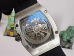 Best Super Clone Richard Mille RM 67-01 Ultra Thin Automatic 7.75mm Titanium Skeleton Watch image 11