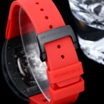 Swiss Super Clone Richard Mille RM 57-03 Dragon Skeleton Dial, Carbon Fiber Case, Red Rubber Strap Luxury Watch image 10