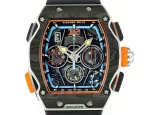 Super Clone Richard Mille RM 65-01 McLaren W1 Carbon TPT Automatic Chronograph Watch image 3