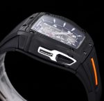 Super Clone Richard Mille RM 40-01 McLaren Speedtail Carbon Case Rubber Strap Tourbillon Movement Watch image 7