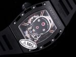 Super Clone Richard Mille RM052 Skull Tourbillon Super Clone Watch 43mm Swiss Skeleton Design image 8