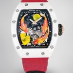 Best Super Clone Richard Mille RM S10 Koi Tourbillon Watch – Red Strap image 1