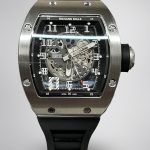 Swiss Richard Mille RM 010 Super Clone – Skeleton Dial Men’s Watch With Black Rubber Strap And Sapphire Crystal image 1